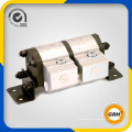 Divisor de flujo rotatorio del motor del engranaje de la potencia hidráulica de 2 secciones
